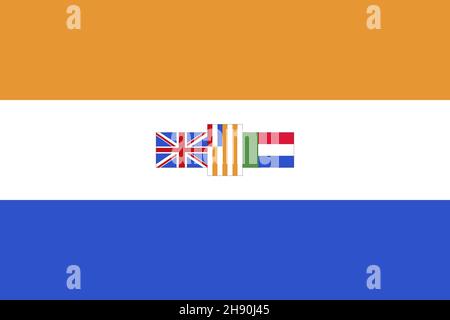 South Africa historical flag, 1928 - 1994, vector illustration Stock ...