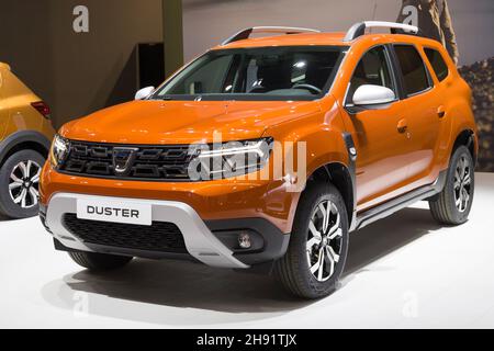 Barcelona, Spain - October 7, 2021: Dacia Duster showcased at Automobile  Barcelona 2021 in Barcelona, Spain Stock Photo - Alamy