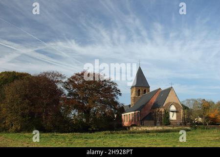 St-Peters church, a small thirteenth-century church. Stock Photo