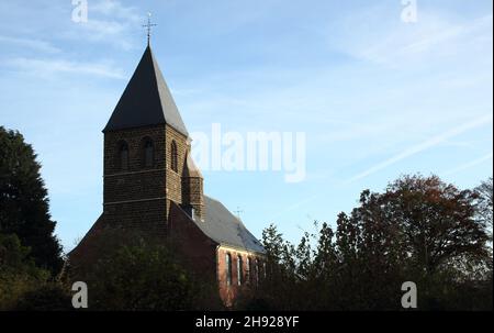 St-Peters church, a small thirteenth-century church. Stock Photo