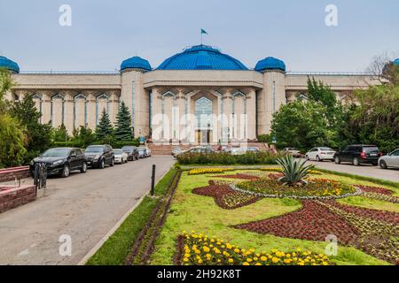 ALMATY, KAZAKHSTAN - MAY 31, 2017: Building of the Central State Museum of the Republic of Kazakhstan in Almaty. Stock Photo