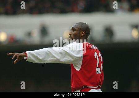 Arsenal v Charlton february 2004 Stock Photo