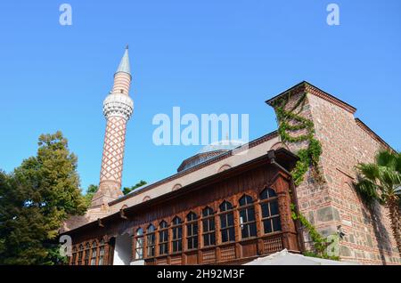 Dzhumaya Mosque in the center of Plovdiv, Bulgaria Stock Photo