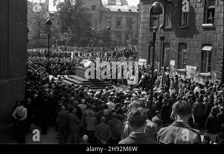 Warszawa, 1947-05-13. Aktor I Re¿yser Juliusz Osterwa, W³aœæ. Julian ...