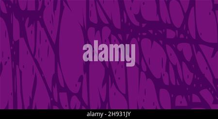 Grunge violet abstract background. Distress texture of spots, stains, ink, scratches. Design element for pattern, grungy effect, template, background Stock Vector