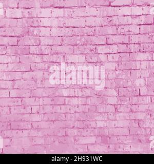Abstract grunge pink wall backdrop. Distress texture of spots, stains, ink, dots, scratches. Design element for pattern, grungy effect, template Stock Vector