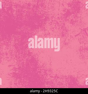 Grunge overlay pacific pink urban texture. Distress texture of spots, stains, ink, dots, scratches. Design element for pattern, grungy effect Stock Vector