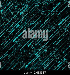 Abstract black grunge diagonal stripes. Distress texture of spots, stains, ink, dots, scratches. Design element for pattern, grungy effect, template Stock Vector