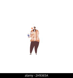 People analyzing and auditing business processes. Online communication, analytics, management and multitasking. Stock Vector