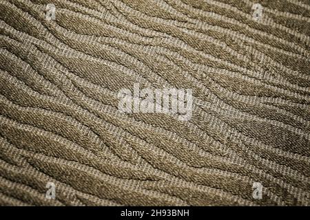 Wavy striped textile texture background Stock Photo