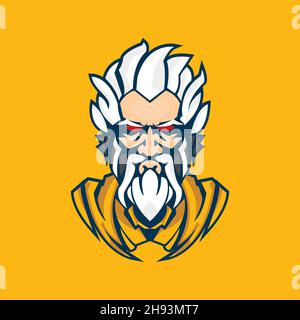 Esports Character Mascot logo Stock Vector
