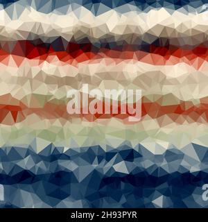 Seamless triangle pattern for surface pattern and print Stock Photo