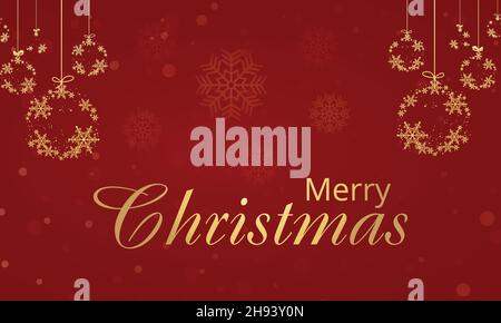 Merry Christmas, Happy New Year 2022 background Stock Vector