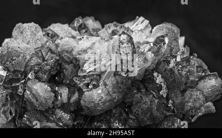 Photo mineral Apophyllite, fisheye, stone fisheye, mineral Stock Photo