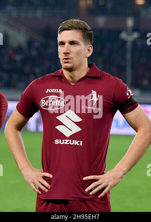 Turin, Italy. 02nd Dec, 2021. Dennis Praet of Torino FC during the Serie A 2021/22 match between Torino FC and Empoli FC at Olimpico Grande Torino Stadium on December 02, 2021 in Turin, Italy Photo ReporterTorino Credit: Independent Photo Agency/Alamy Live News Stock Photo