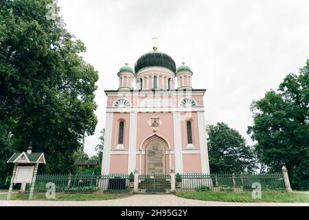 Potsdam, Germany - September, 2021 Russian orthodox Alexander Nevsky Memorial Church. High quality photo Stock Photo