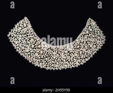 Collar (Made from a Border), Venice, Late 17th century. Stock Photo