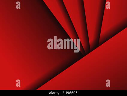 Abstract background of red and dark color of modern design,vector illustration Stock Vector