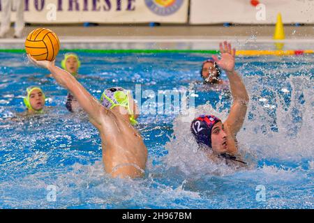 Michele Mezzarobba Pallanuoto Trieste vs Antonio Petkovic CN