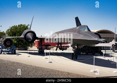Lockheed Martin SR-71 blackbird Stock Photo