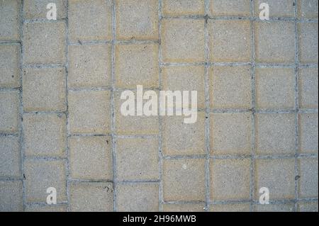stone path of various colors, close up Stock Photo