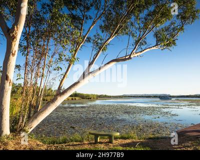 Lily Creek Lagoon, Kununurra, Kimberley Stock Photo