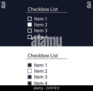Checkbox icon. Vector illustration style is flat iconic symbol, red ...