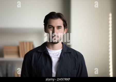 Confident handsome 30s Caucasian millennial man, businessman Stock Photo