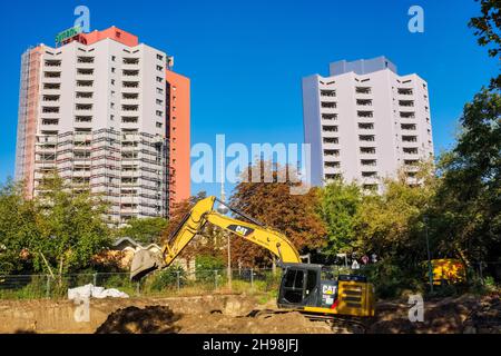 Building site, Berlin, Germany Stock Photo