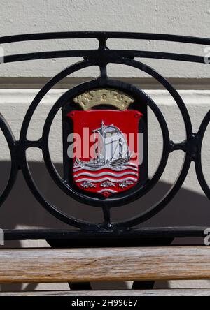Coat of Arms of the city of Alesund, Norway. Connected to Rollo ...