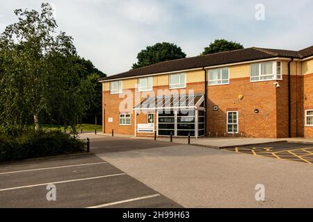 Doctors Medical Centre, Rotherham and Covid Vaccination Hub Stock Photo