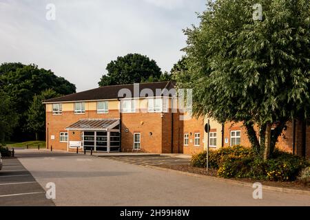 Doctors Medical Centre, Rotherham and Covid Vaccination Hub Stock Photo