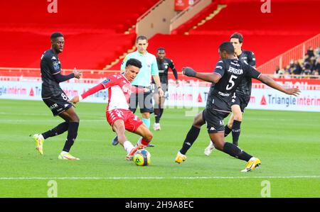 Monaco, Monaco. 05th Dec, 2021. Monaco, Monte Carlo - December 05, 2021: AS Monaco - FC Metz Football Match (J17, L1) with Sofiane Diop. Mandoga Media Germany Credit: dpa/Alamy Live News Stock Photo