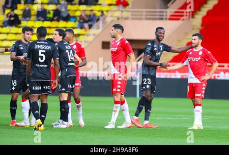 Monaco, Monaco. 05th Dec, 2021. Monaco, Monte Carlo - December 05, 2021: AS Monaco - FC Metz Football Match (J17, L1) with german Striker Kevin Volland. Mandoga Media Germany Credit: dpa/Alamy Live News Stock Photo