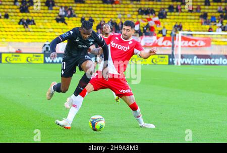 Monaco, Monaco. 05th Dec, 2021. Monaco, Monte Carlo - December 05, 2021: AS Monaco - FC Metz Football Match (J17, L1) with Guillermo Maripan. Mandoga Media Germany Credit: dpa/Alamy Live News Stock Photo