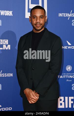 London, UK. 5 December 2021. Reggie Yates arriving at the 24th British Independent Film Awards ceremony at Old Billingsgate, London. Picture date: Sunday December 5, 2021. Photo credit should read: Matt Crossick/Empics/Alamy Live News Stock Photo