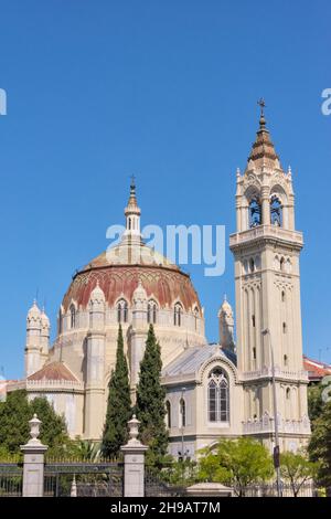 Parish Church of San Manuel San Benito, Madrid, Spain Stock Photo
