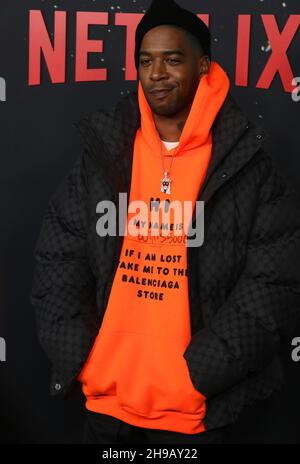 New York, NY, USA. 5th Dec, 2021. Kid Cudi at the Netflix World Premiere Of Don't Look Up at Jazz At Lincoln Center in New York City on December 5, 2021. Credit: Rw/Media Punch/Alamy Live News Stock Photo