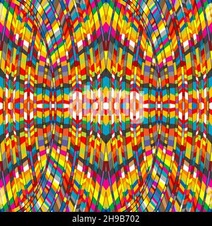Graphic design of abstract colorful stripes background Stock Vector
