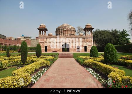 Tomb of Dai Anga in Lahore, Punjab province, Pakistan Stock Photo