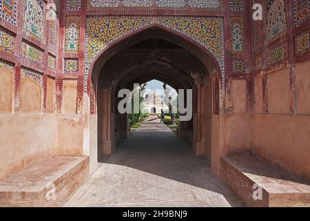 Tomb of Dai Anga in Lahore, Punjab province, Pakistan Stock Photo