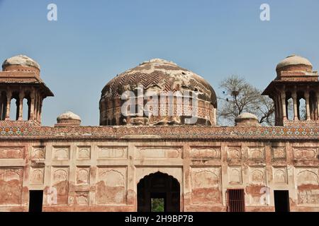 Tomb of Dai Anga in Lahore, Punjab province, Pakistan Stock Photo