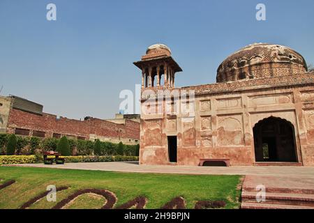 Tomb of Dai Anga in Lahore, Punjab province, Pakistan Stock Photo