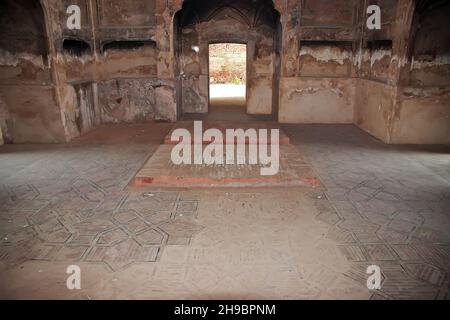 Tomb of Dai Anga in Lahore, Punjab province, Pakistan Stock Photo