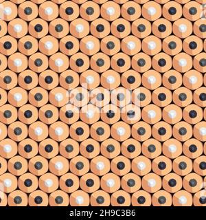 Seamless pattern of simple pencils for drawing. Vector color background. Stock Vector