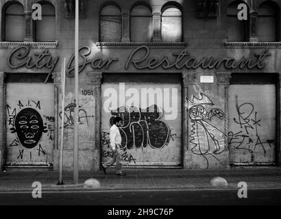 Chile, Santiago de Chile, Streetphotography Stock Photo