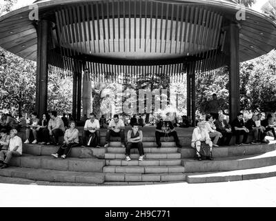 Chile, Santiago de Chile, Streetphotography Stock Photo