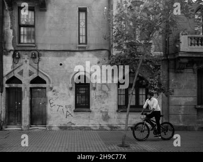 Chile, Santiago de Chile, Streetphotography Stock Photo