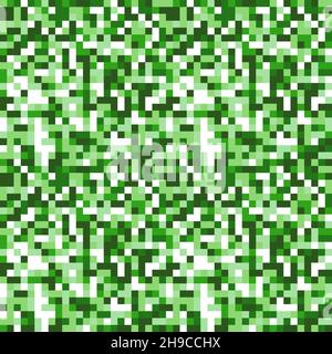 Pixel background. Glitch backdrop with squares. Banner error. Vector geometric abstract modern illustration Stock Vector