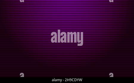 Abstract striped lined horizontal glowing background. Scan screen. Technological futuristic card with stripes. Vector illustration. Stock Vector